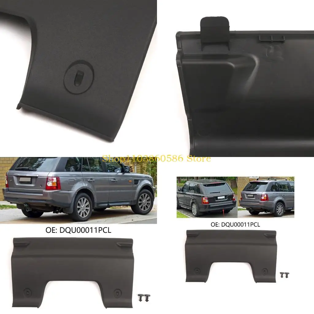 

242A Всепогодная защита задней двери Высокопрочный пластиковый чехол для фаркопа с защелкивающимися конструкциями Чехлы для для