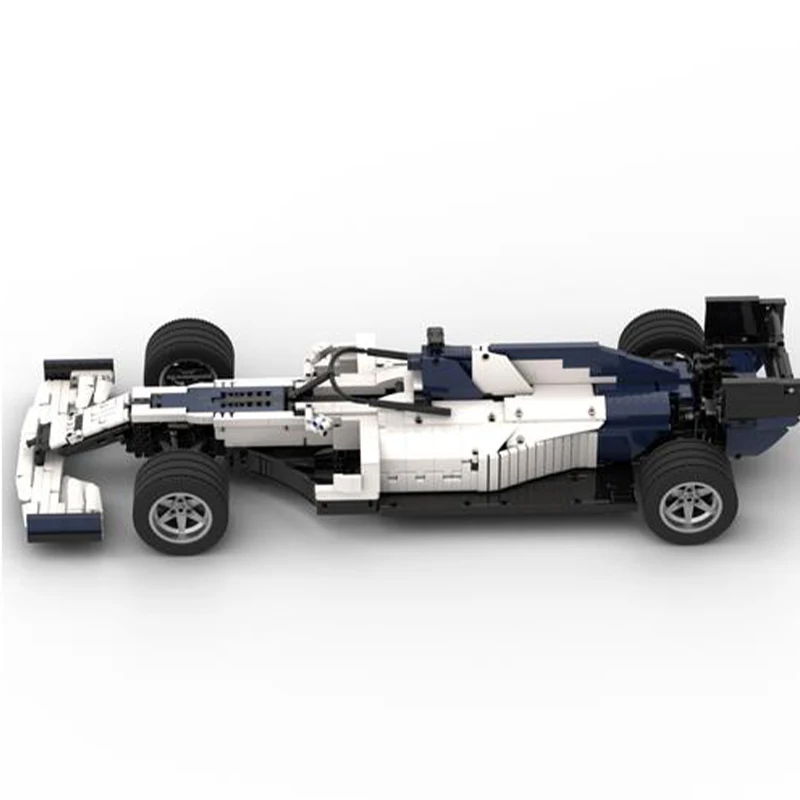 Super Car Series F1 AT01 1:8 scala MOC Building Block Collection esperti modello fai da te educazione Puzzle ad alta difficoltà giocattoli in mattoni