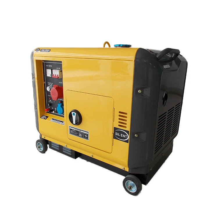 In stock 3 phase 6000 watt super silent generator