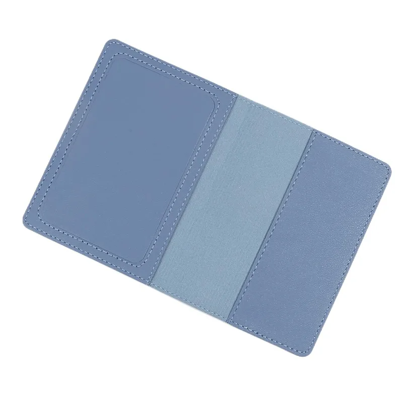 1/3 ชิ้น Travel PU ปกหนังสือเดินทาง Simple เครื่องบินรูปแบบกระเป๋าหนังสือเดินทางธุรกิจผู้ถือตั๋วผู้ถือหนังสือเดินทางกรณี