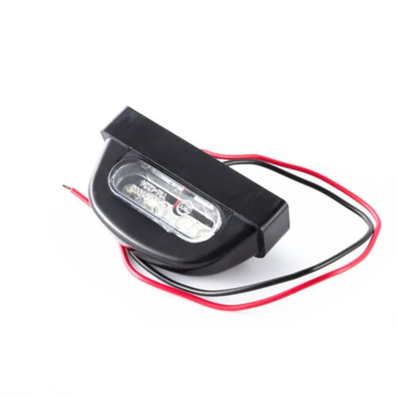 Universal 12V LED Rear Tail Light License Plate Light Motorcycle For Honda Yamaha Kawasaki Suzuki Cafe Racer Old School