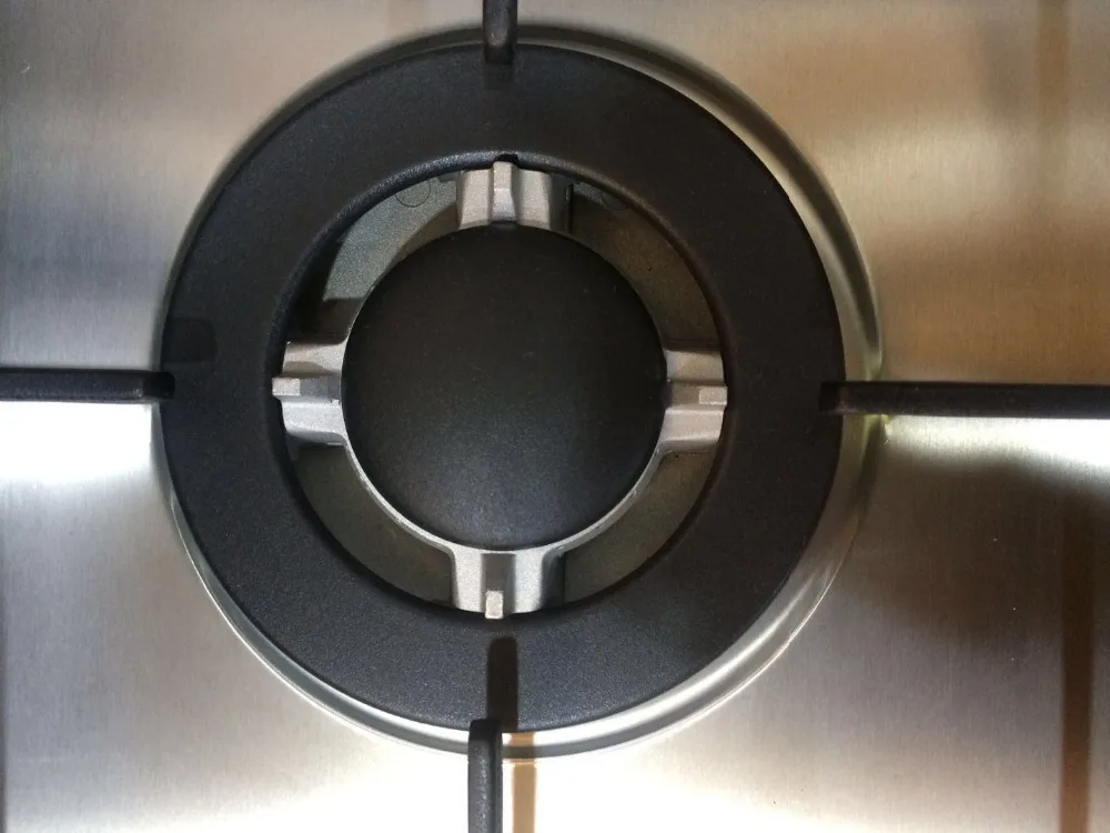 Kitchen Cooking Appliance 5 burner burner Cooker Glass Butane Gas Stove