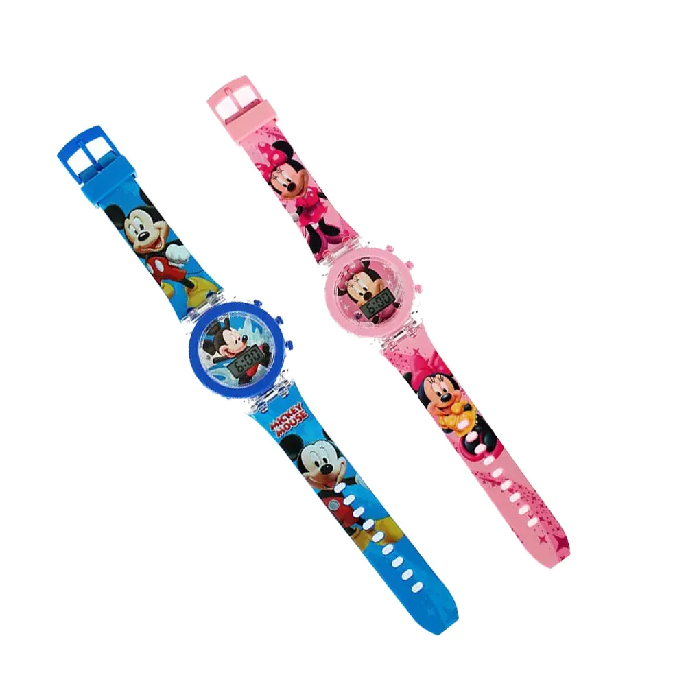 Mickey Minnie Cartoon Children's Watch Fashion Strap Children's Electronic Watch Hello Kitty Girl Cute Watch Holiday Gift - view 4