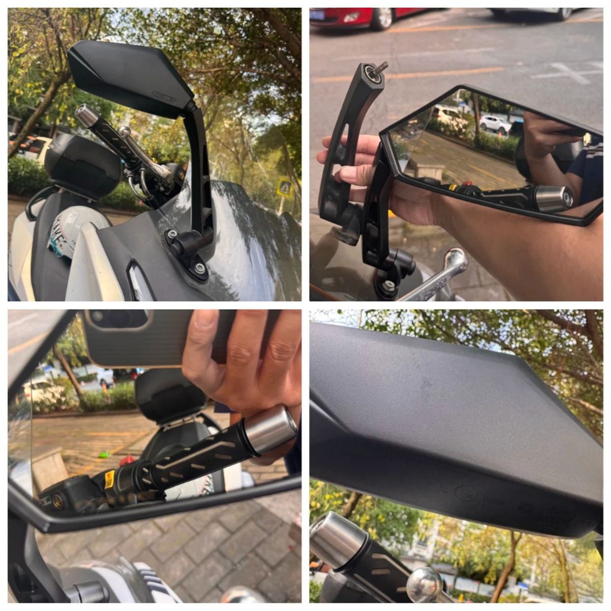 For ARIIC LK250T LK300T Chinf318 Brand Original Motorcycle Rear View Mirror Scooter Side Mirror Black Motorbike Accessories