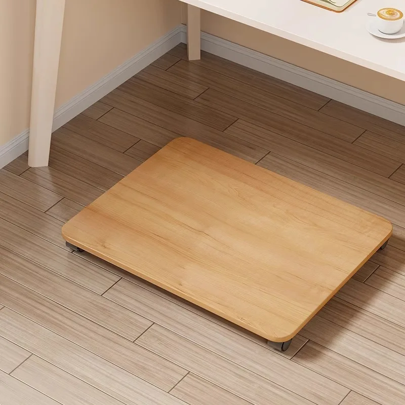 Roller floor storage rack, computer host box bracket, multifunctional height increasing storage rack, universal shift rack