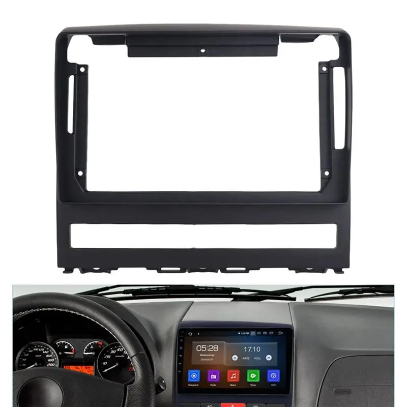 Car Fascia Panel Frame 9 Inch Car Radio DVD GPS Mp5 For FIAT Perla 2009 Albea Siena Palio 2004-2012 Parts Dash Mount Kit