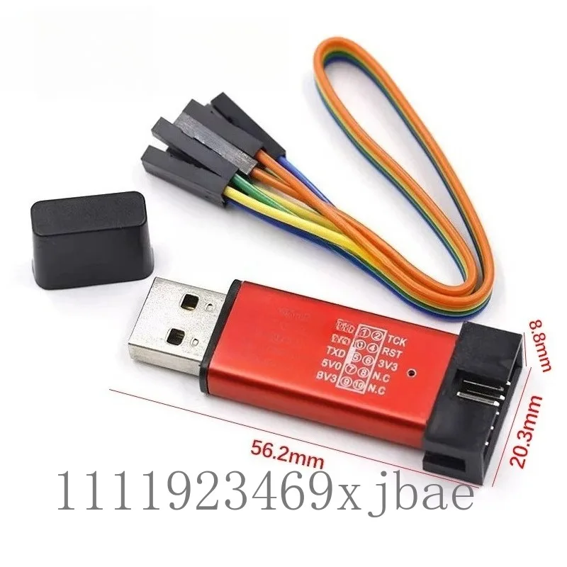 Automatic STC download cable, MCU programmer USB to TTL free manual cold start STCISP full isolation type