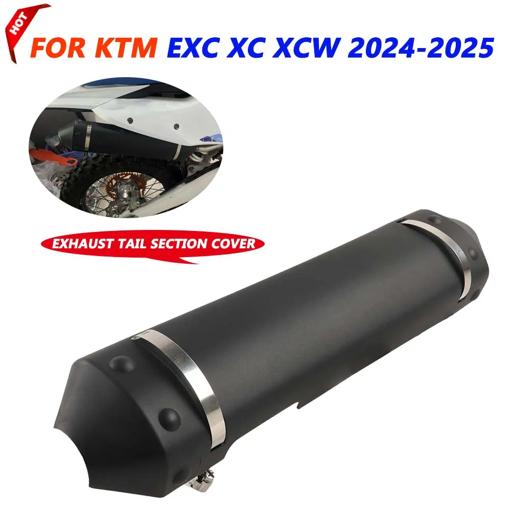 

For Husqvarna TE 250 300 TE300 TE250 2020 - 2023 2024 2025 High Quality Motocross Exhaust Pipe Protector Heat Shield Cover Guard