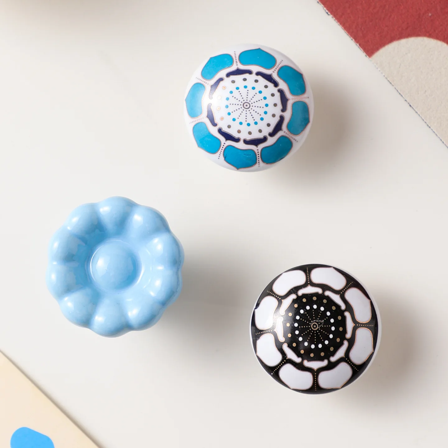 Neue Cartoon Keramik Schrank Griffe Schublade Tür Knöpfe Bambus Panda Geformt Zimmer Kleiderschrank Schrank Zieht Kinderzimmer Knopf Diy