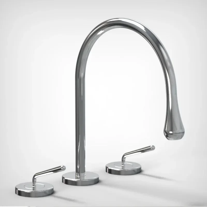 

All-copper countertop basin faucet, single-hole toilet, hand wash basin, hot and cold water bathroom basin faucet MP1001