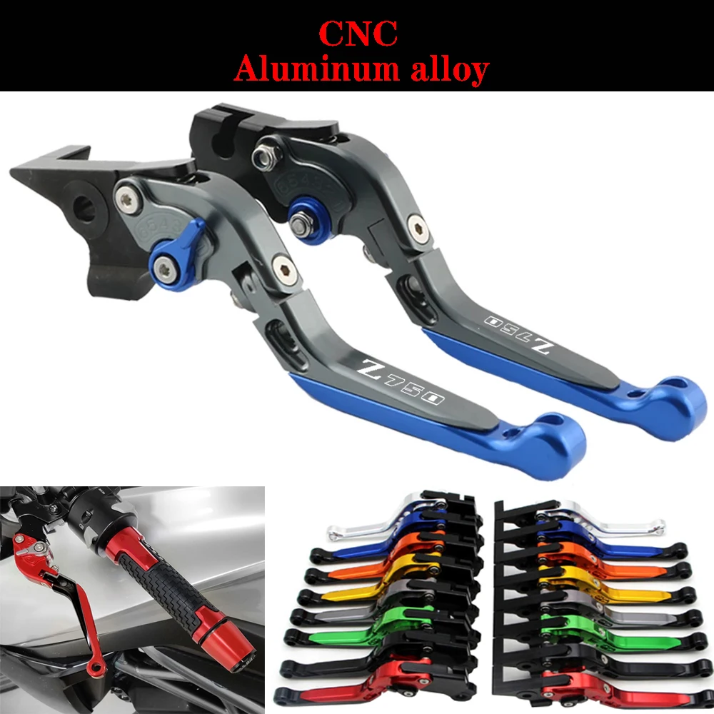 For KAWASAKI Z 750 Z750 Z750S 2004 2005 2006 04 05 06 CNC Motorcycle Adjustable Brake Clutch Lever Levers Folding