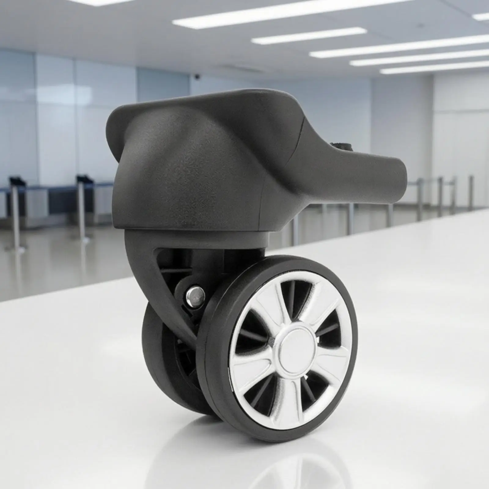 Replacement Luggage Casters PP TPE Smooth Rolling Swivel Wheels for Suitcase Repair Quiet Stable Travel Accessories