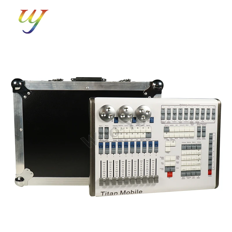 

Консоль Tiger Titan Mobile V17 Wing Tattile на ПК Tiger DJ Chang, гладкий сценический светильник DMX