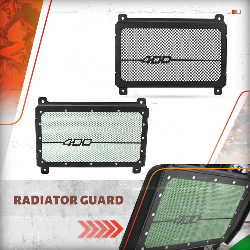 

For Kawasaki Eliminator 400 Ninja400 Z400 Aluminium Motorcycle Accessories Radiator Grille Guard Cover Protector 2018-2024 2025