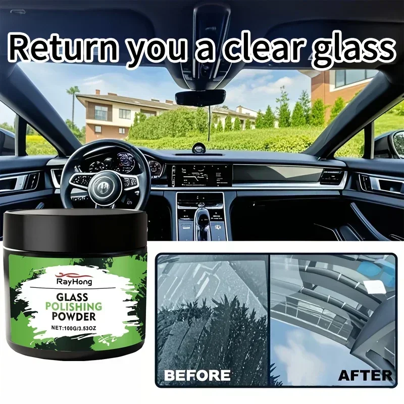1Pcs Restore Glass Clarity Polishing For Brightness| Glass Scratch Repair Powder Nanoscale Car Repair Super Polishing Powder