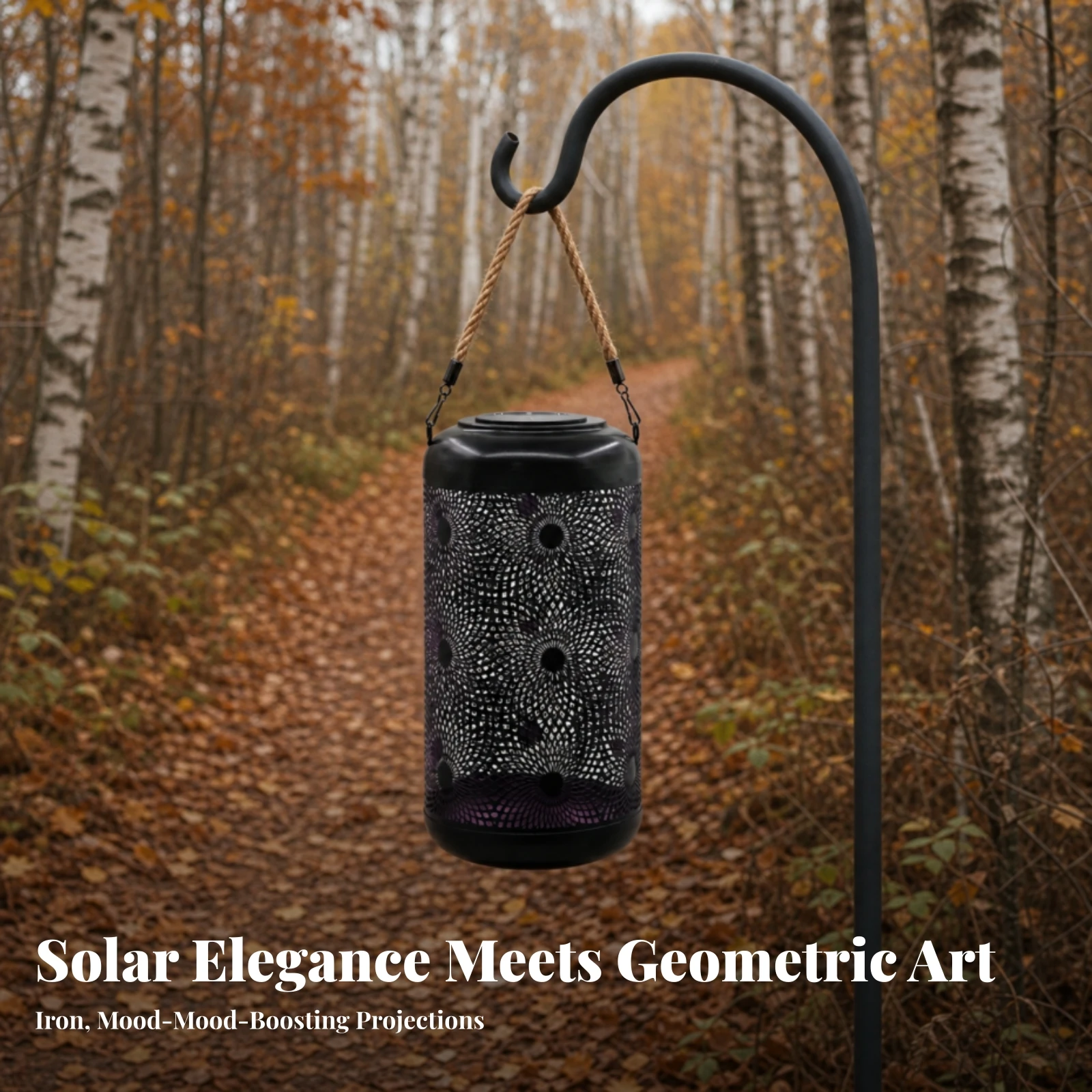 Zonne-tuinlantaarn met touwhan - Solar Lantern Hanging recensie en prijs