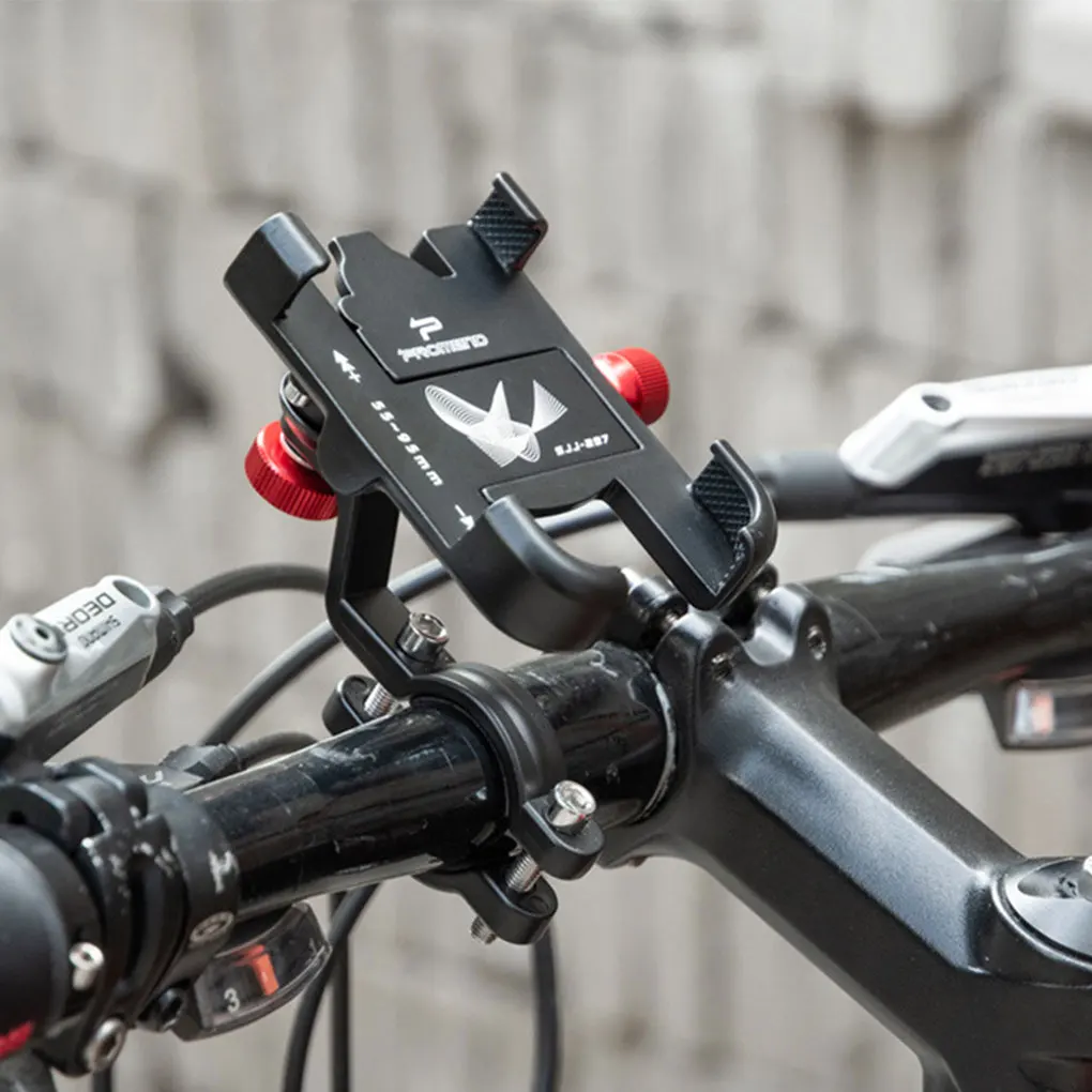 Bike Phone Holder Mount Cycling Fittings Navigation Rack Universal Adjustable Cellphone Bracket Handlebar Fitting