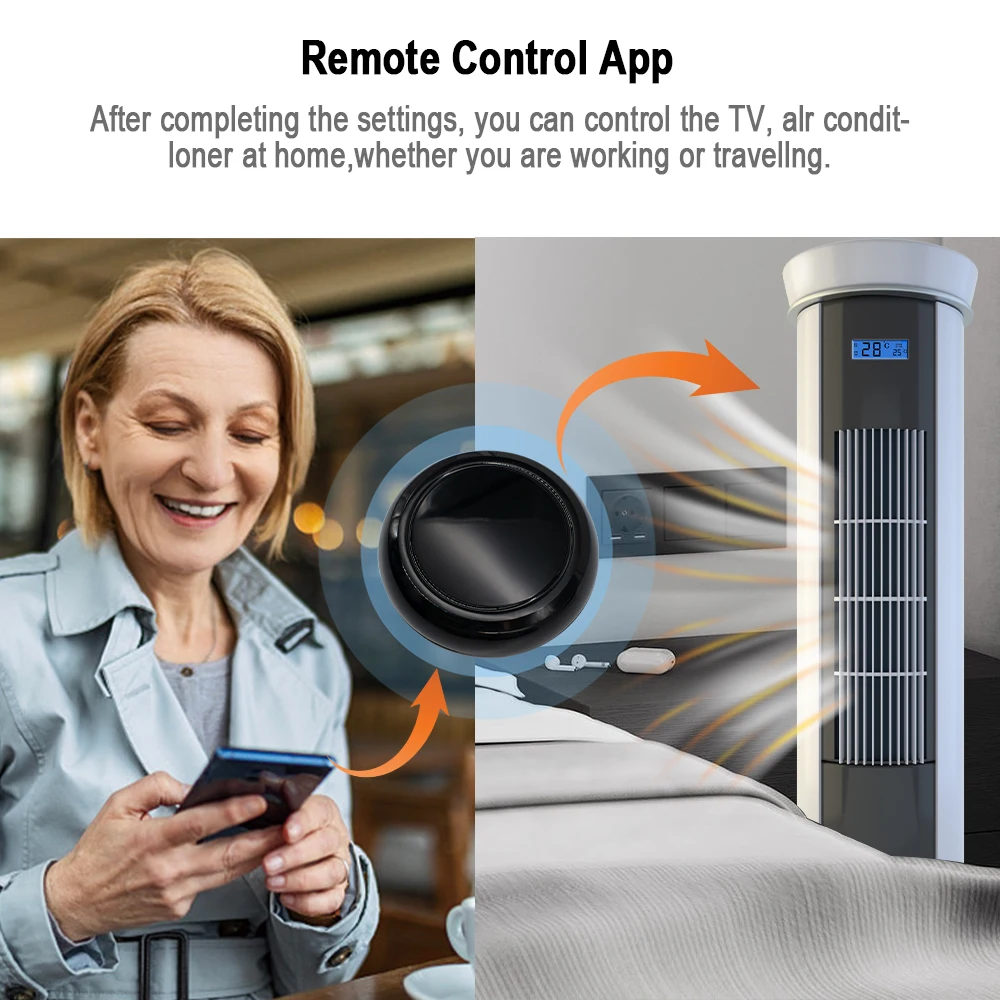 Tuya WiFi Smart IR Пульт дистанционного управления Умный дом Инфракрасный универсальный пульт дистанционного управления Blaster One для всех Управление AC TV DVD CD AUD SAT