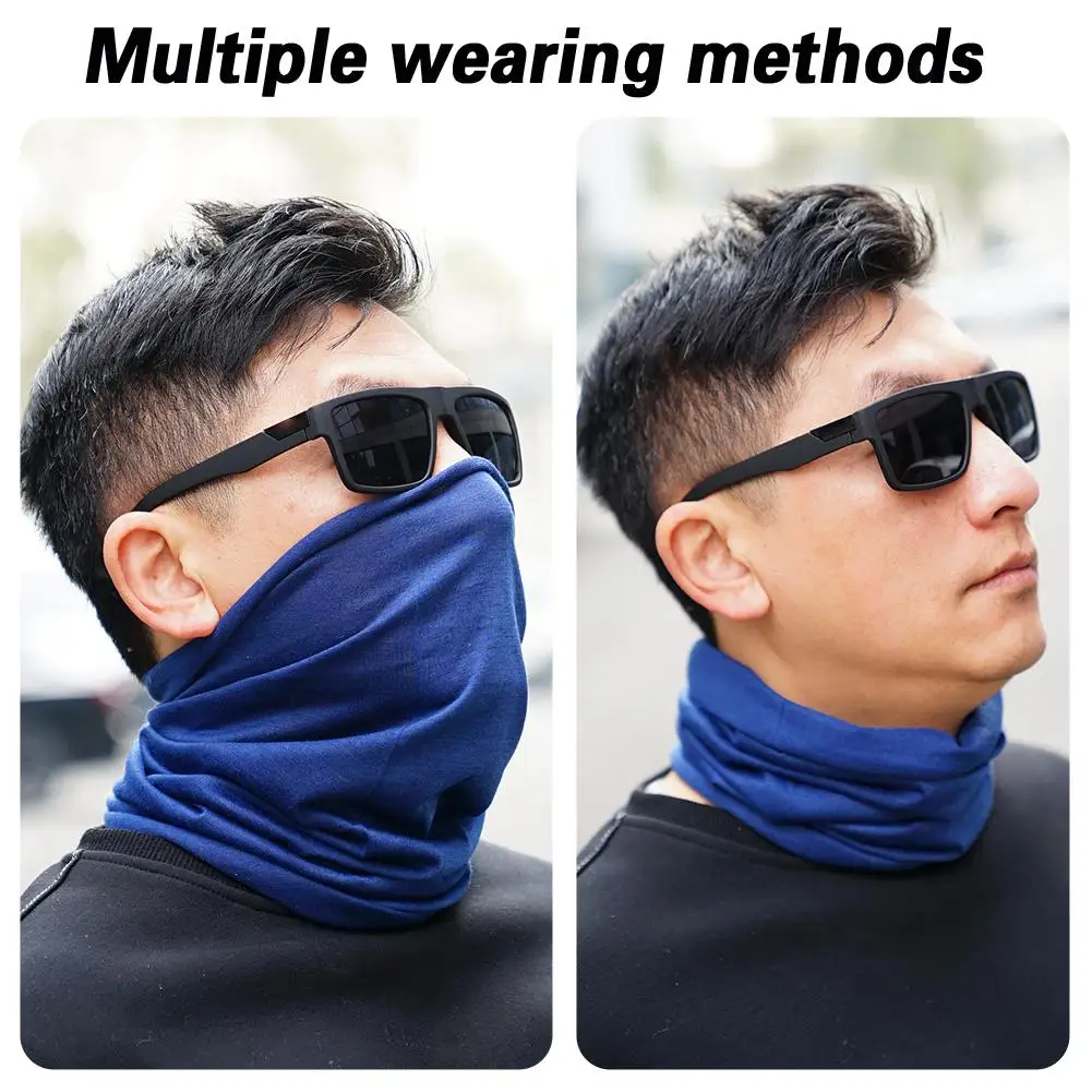 Multifunctional Outdoor Sport Magic Scarf Face Neck Cover Head Wrap Anti UV Breathable Warmer Windproof Fishing Cycling Headband