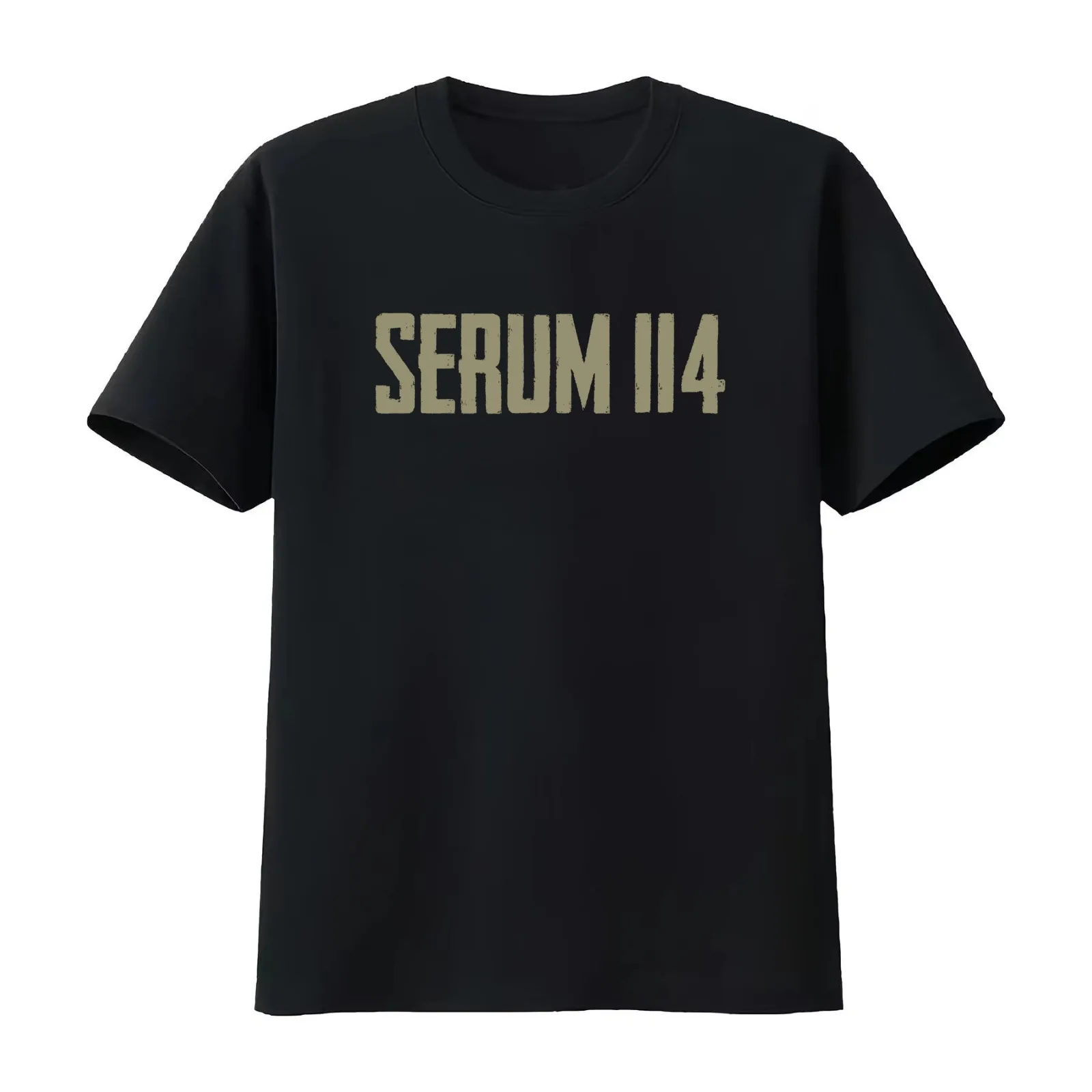 Serum 114 Rock Band Germany Rocker T-Shirt Summer Casual Cotton Tee Oversized Streetwear Tops Vintage Graphic Print