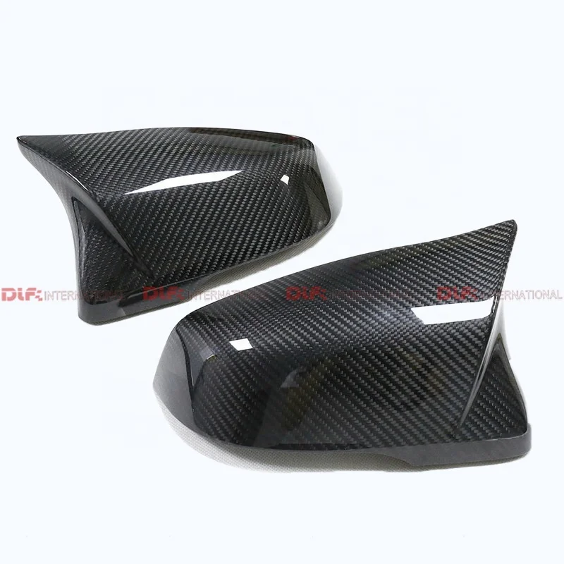 

For Toyota GR SUPRA A90 BMW Z4-G29 X1 X2 F40 F44 M Type Dry Carbon Fiber External Upgraded Rearview Mirror Cover (Replacement)