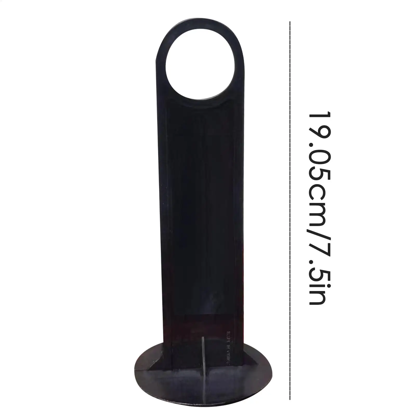 サッカートレーニングディスクコーンラック多目的サッカーコーンスタンドサッカートレーニング機器軽量ブラックサッカーコーンホルダー