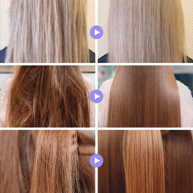 55ml PURC Leave-In Hair Spray Conditioner Coconut Oil Repair Damaged Frizz Treatment Oil Straightening Shiny Smooth Hair Care