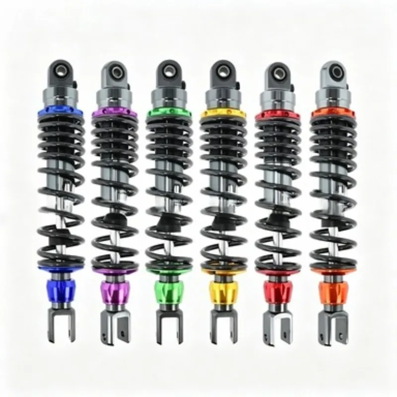 

Motorcycle Scooter Rear Shock Absorption, Adjustable Hydraulic Built-in 320 Universal Shock Absorber