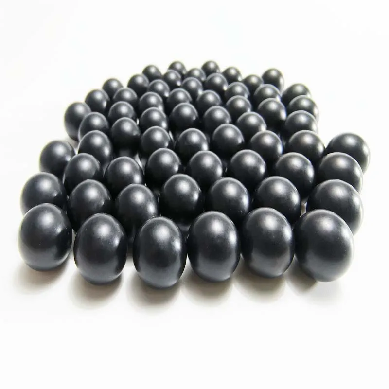 50PCS to 600PCS Diameter 3.27mm-12.7mm NBR Rubber Ball Nitrile Rubber Sealing Ball without Seam Seamless Rubber NBR Sealing Ball