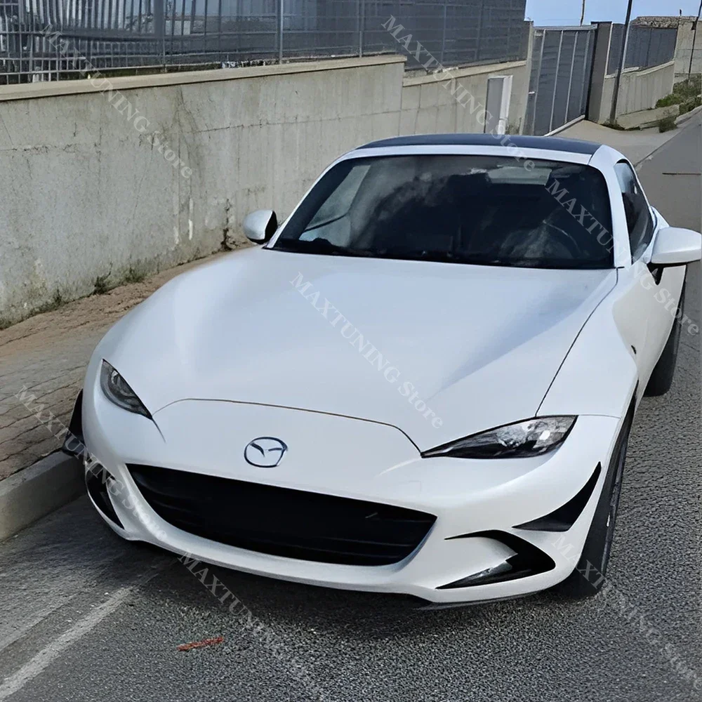 

Для Mazda MX-5 ND Miata RF Club 2015-Pr передний бампер, крышка вентиляционного отверстия, накладка, противотуманные фары, канистры, сплиттер, спойлер, комплекты кузова, тюнинг