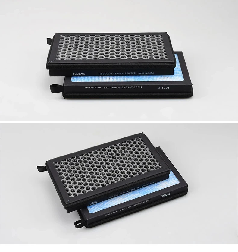 Für Tesla Modell 3 Modell y Hepa Aktivkohle Luftfilter Klimaanlage Filter element Ersatz kit für Tesla Zubehör – Detail 11