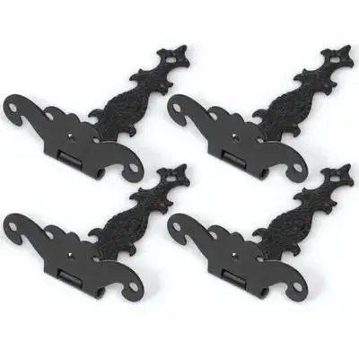 

4pcs Wooden Box Accessory Retro European Style Durable Hinge For Diy Wood Case Decor Sturdy Box Hinge Replacement Hardware