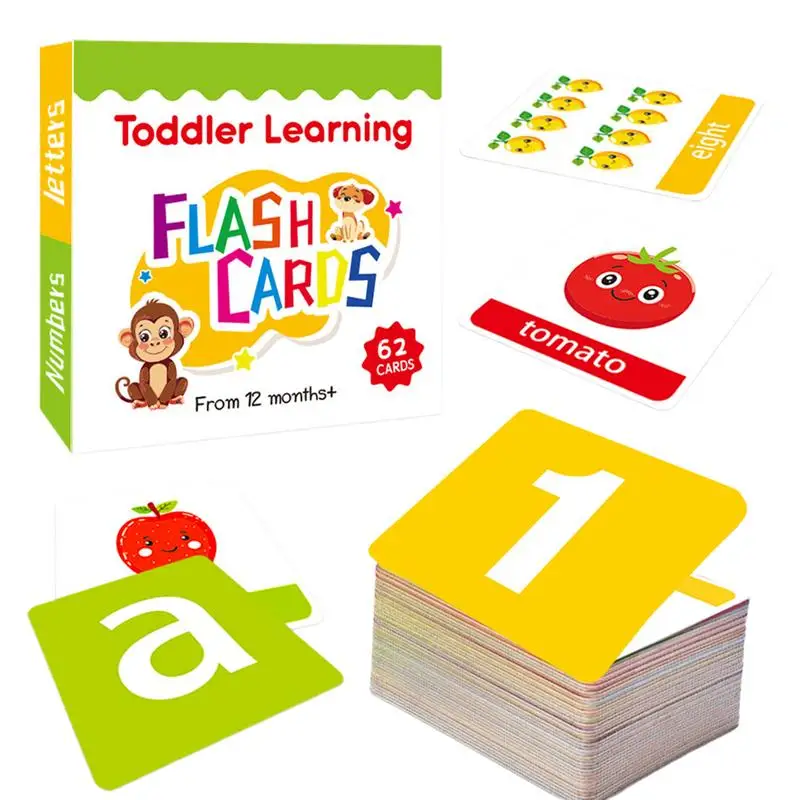 Tarjetas Flash de reconocimiento de letras para jardín de infantes, juego de aprendizaje de doble cara, tarjetas Flash de palabras, actividades de aprendizaje preescolar