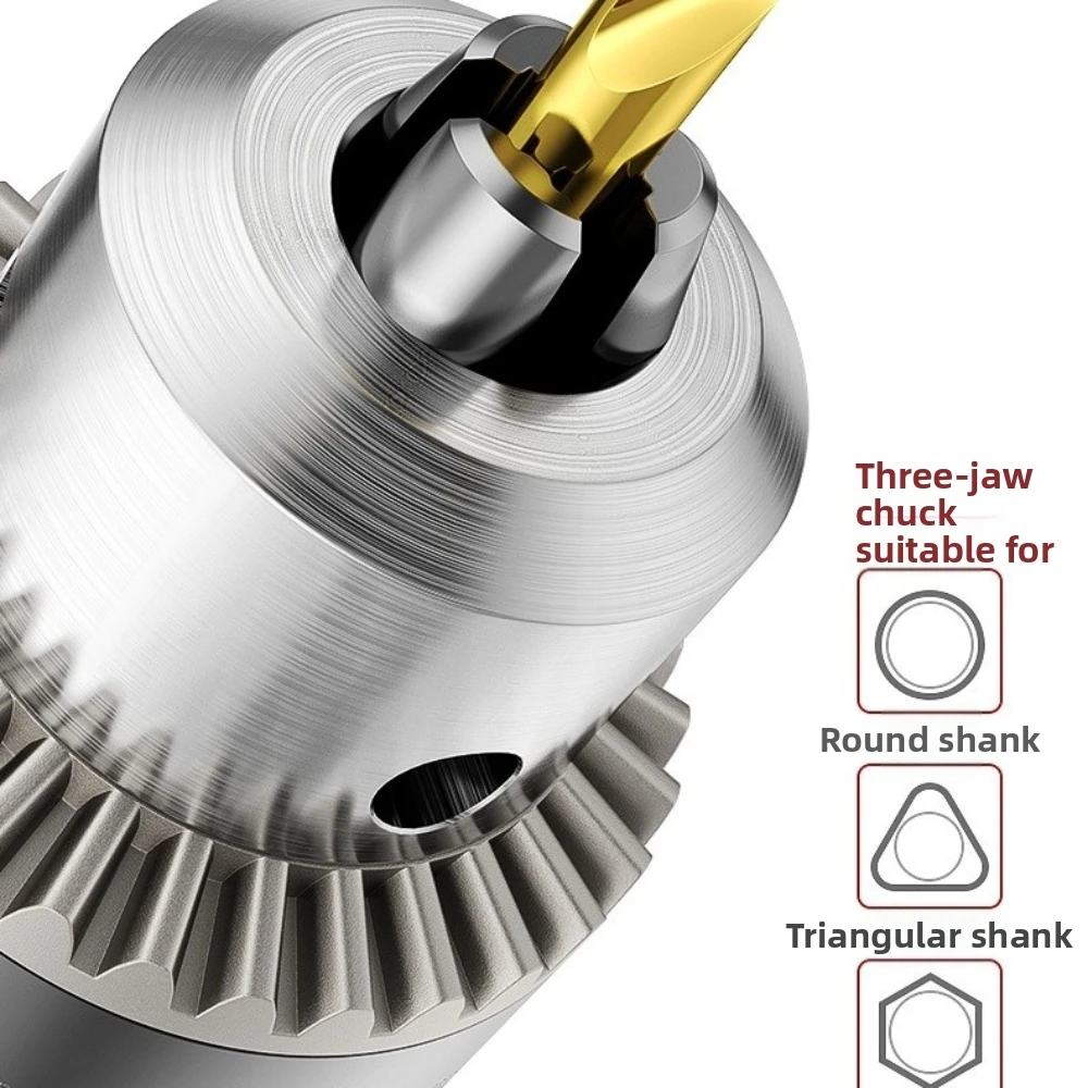 Heavy Duty Angle Grinder Chuck Three-Claw Design Alloy Electric Drill Converter Quick Change Conversion Shank for Woodworking