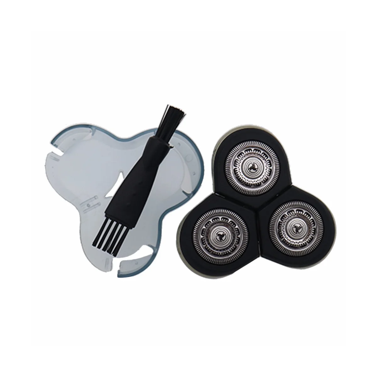 Cabeças de barbear de substituição com tampa, apto para Philips, Lumea, RQ12, RQ11, RQ1250, RQ1260, RQ1280, RQ1050, RQ1060, RQ1150, RQ1151