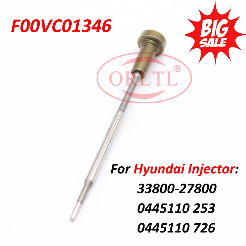 

Diesel Injector Control Valve F00VC01346 Repair Kit Parts F 00V C01 346 For Hyundai 33800-27800,1980K2,0445110253,0445110726