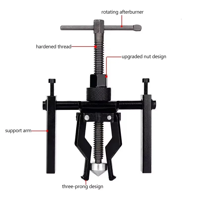 

Bearing Puller Gear 3 Claw Extractor Heavy Duty Automotive Machine Tool Kit Automotive Release Bearing Unit Tool Removal