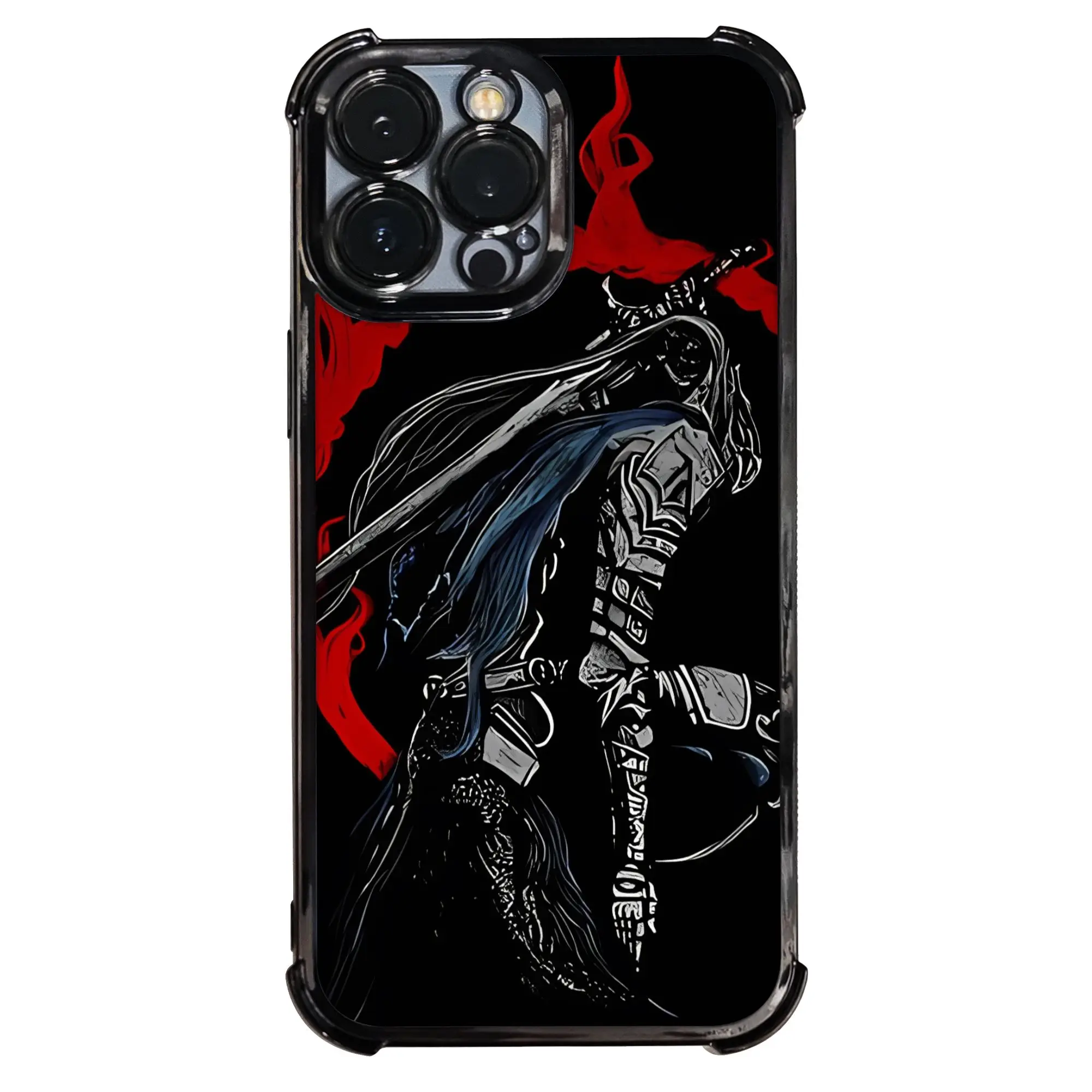 Artorias The Abysswalker Dark Phone Case DDark Souls Electroplating Process IPhone Various Models - view 2