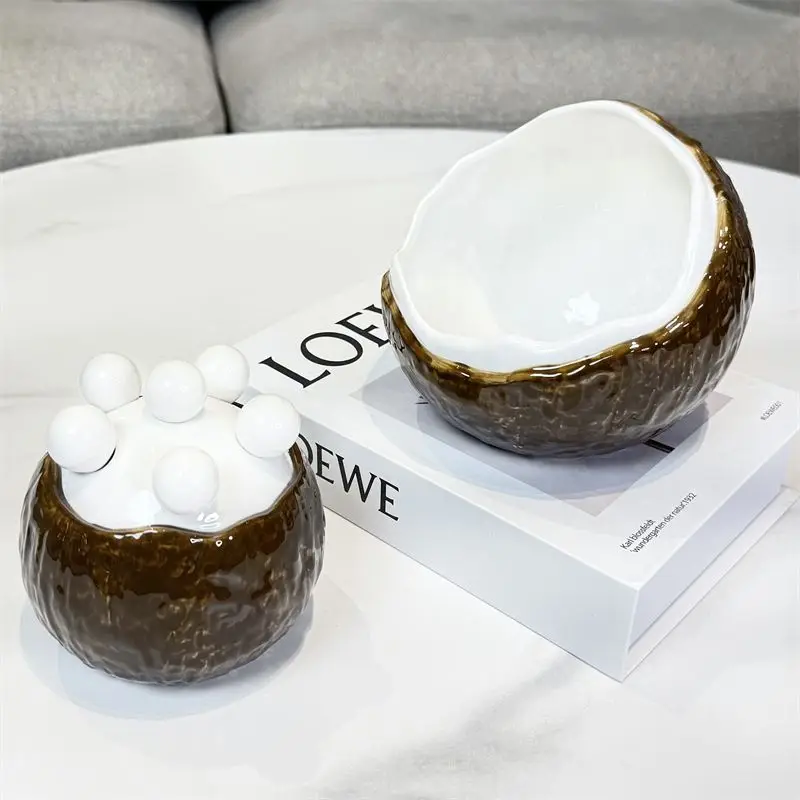 New coconut shell entrance hallway key storage living room shoe cabinet home decor ornament opening housewarming gift