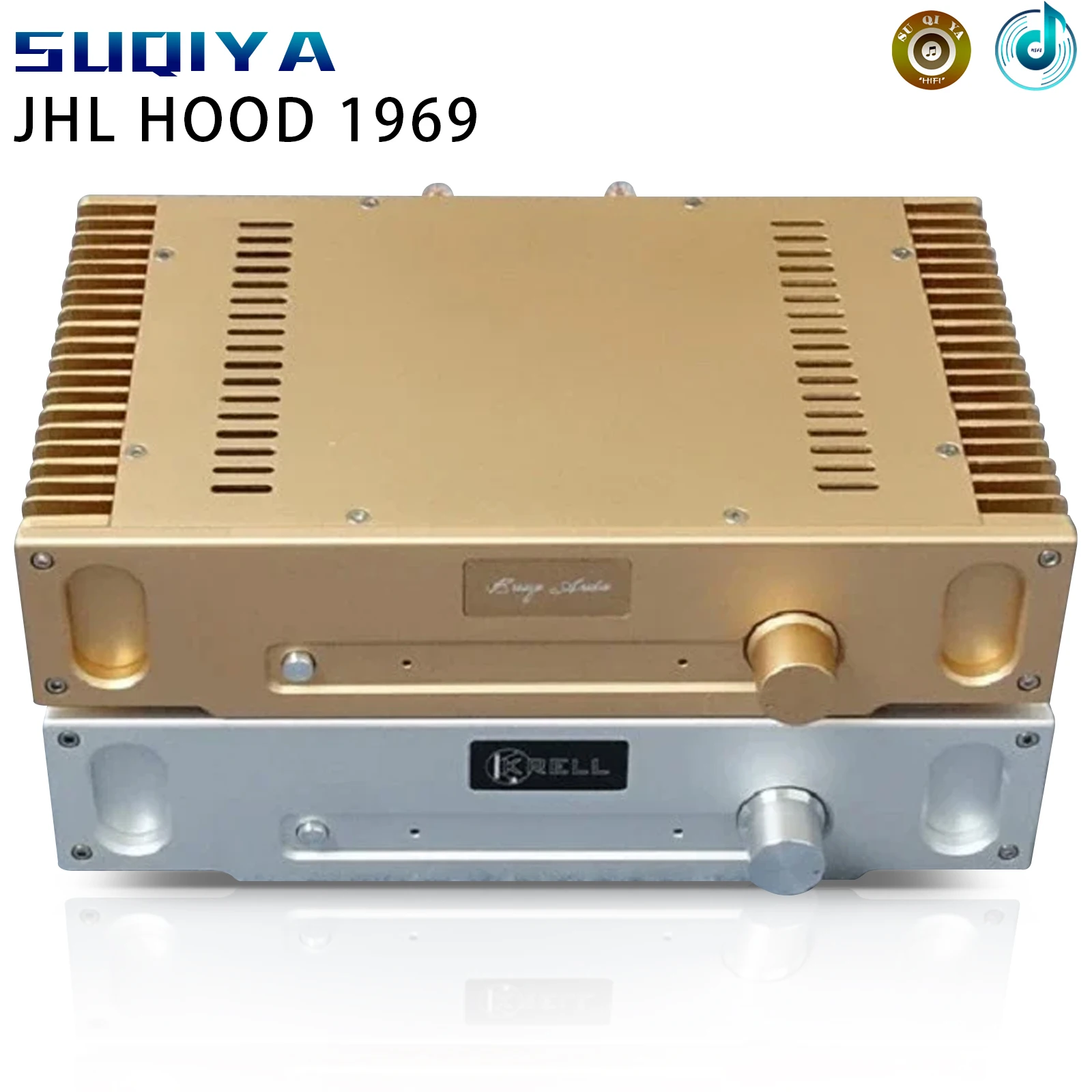 SUQIYA-Audio Class A Hood 1969 Audio Power Amplifier 15W+15W  Hi Fi Amplifier Jlh 1969