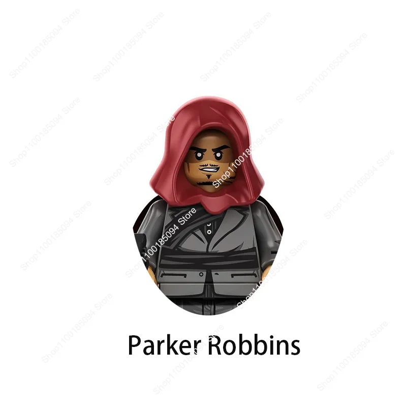 HEROCROSS-Stil Ironheart Parker Robbins Darth Vader Boba Fett Ahsoka Mandalorianer Actionfiguren-Bausteine Minifiguren Kriegsspielzeug