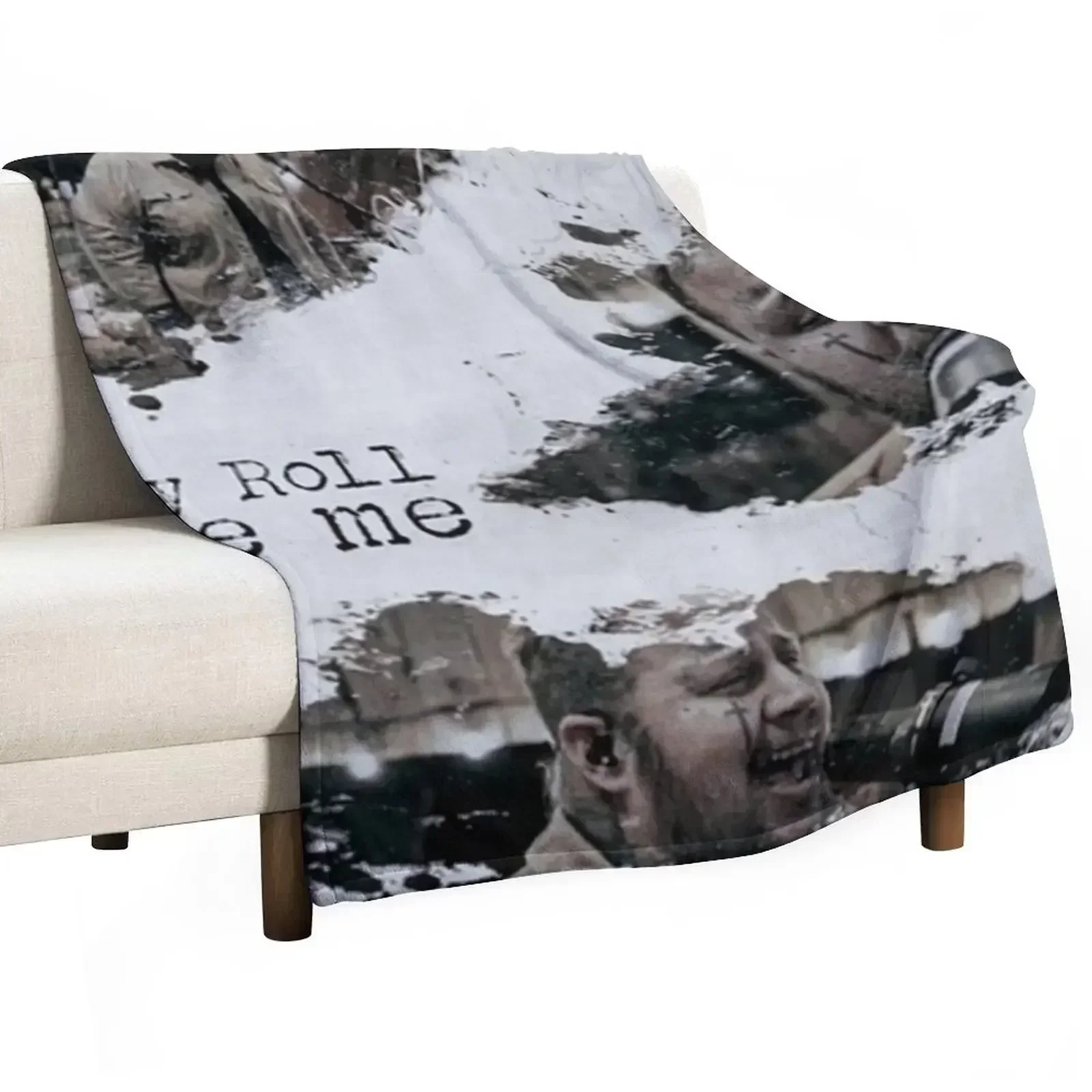 

save me rap Throw Blanket Warm Soft Plush Plaid Blankets