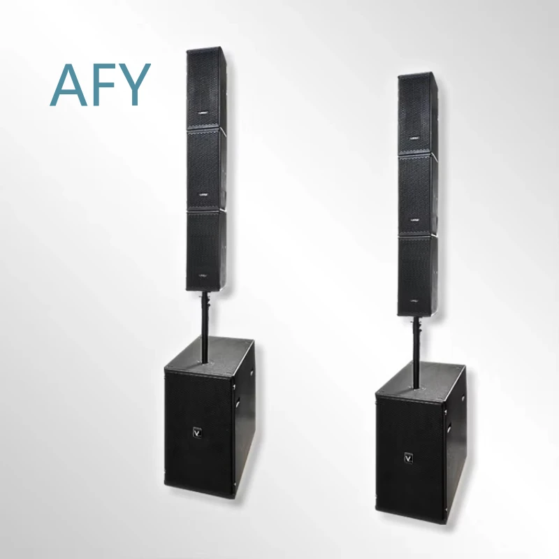 Professional 5 Inch Active Line Array Speaker for LV502 Stage Sound System Outdoor Wedding Event Performance Audio Equipment