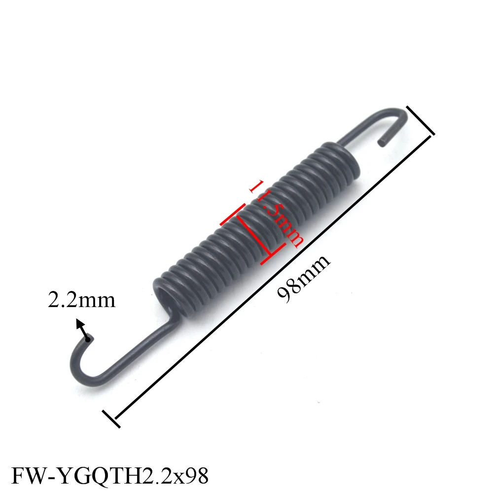 Car Windshield Rocker Pressure Wiper Arm Wire diameter 2.8mm 2.2mm Steel Tension Spring