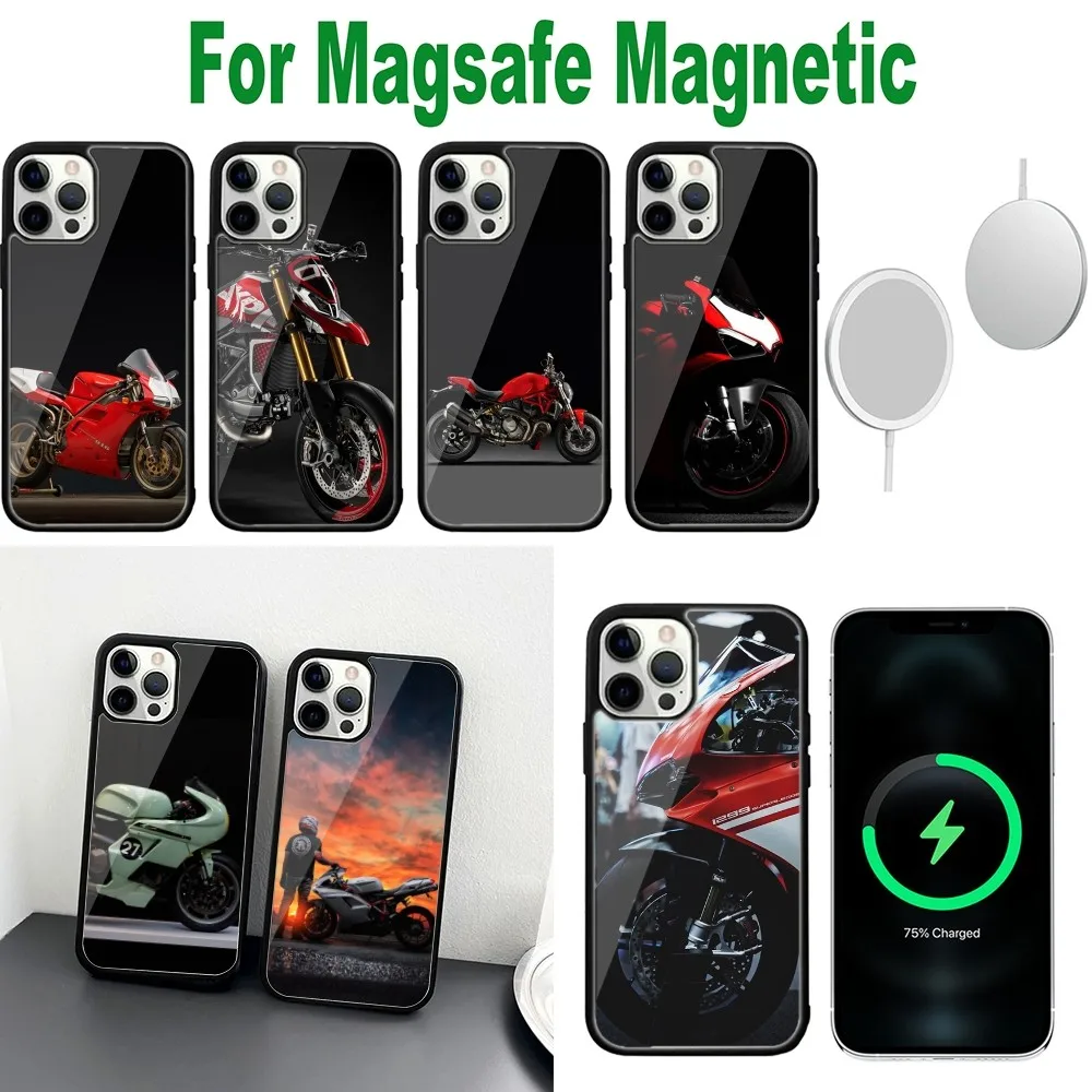 Cool D-Ducaties 916 Phone Case For iPhone 16,15,14,13,12,11,Plus,Pro,Max,Mini Magsafe Magnetic Wireless Charging