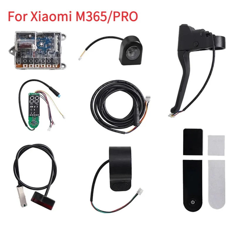

Motherboard Controller BT Digital Display with Brake Lever Accelerator For Xiaomi M365/PRO Electric Scooter Front and Rear Light