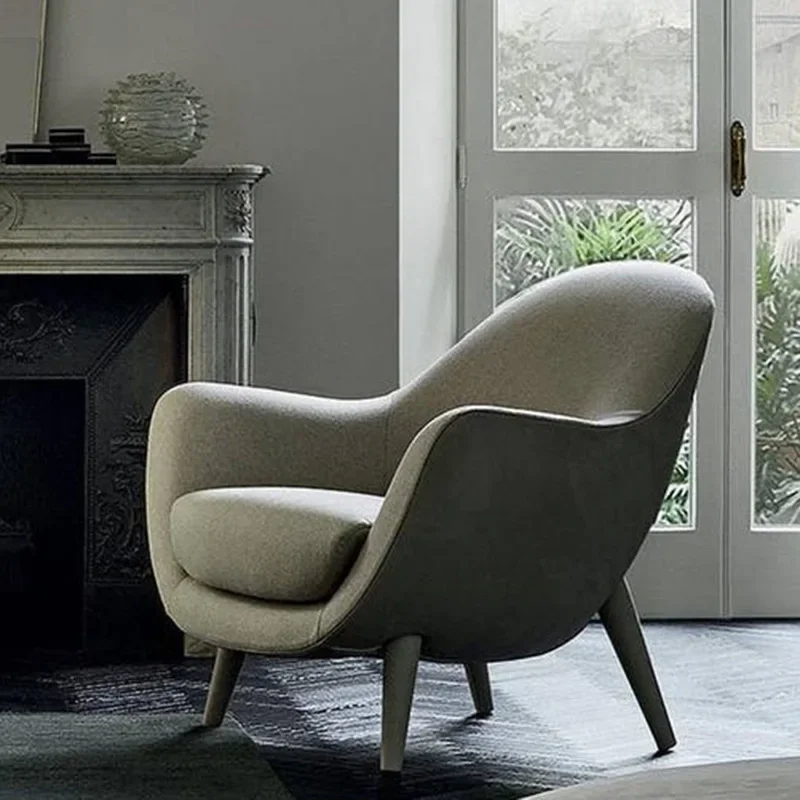 Kreativ, Stoff, Tigerstuhl, italienisch, minimalistisch, Wohnzimmer, lässig, Zigarre