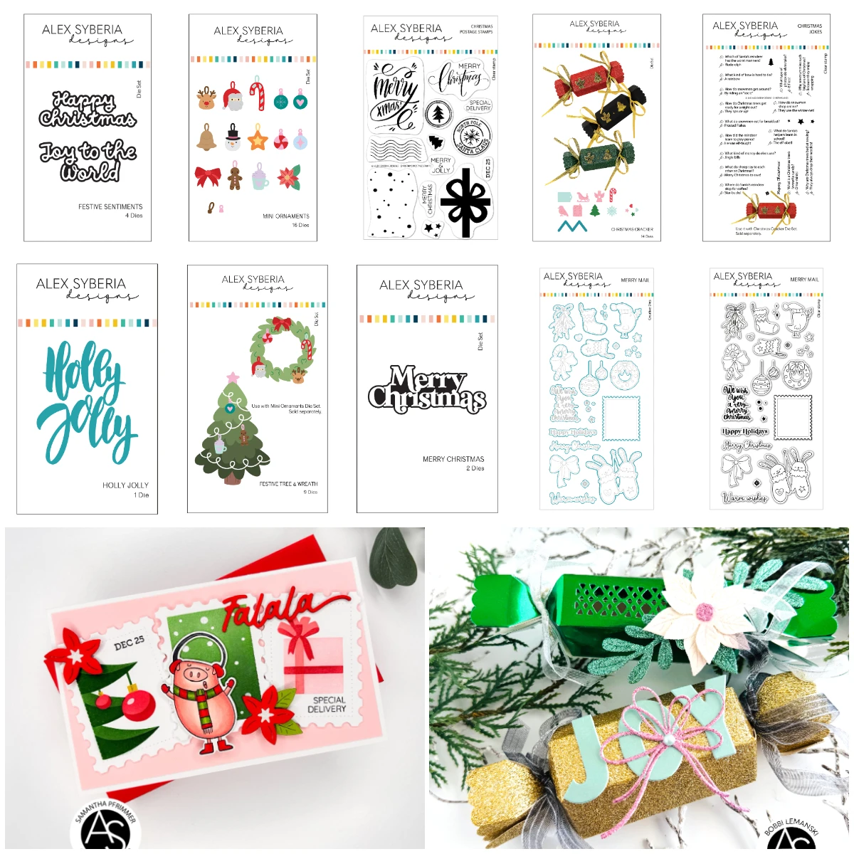 

Festive Tree & Wreath Christmas Cracker Metal Cutting Dies Cut Die Mold Craft Decoration Embossing Template Diy Greeting Card