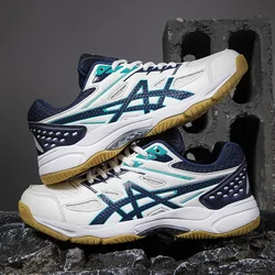 Badminton Shoes for Men and Women Mesh Breathable Field Training Lace-up Tennis Shoes Sneakers