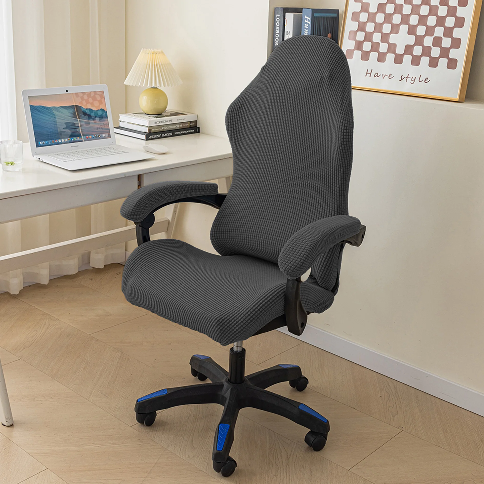 Stretch Dining Chairs Covers Universal Computer Chair Cover Game/Racing Chair Slipcover Washable Chair Protect Cover No Chairs